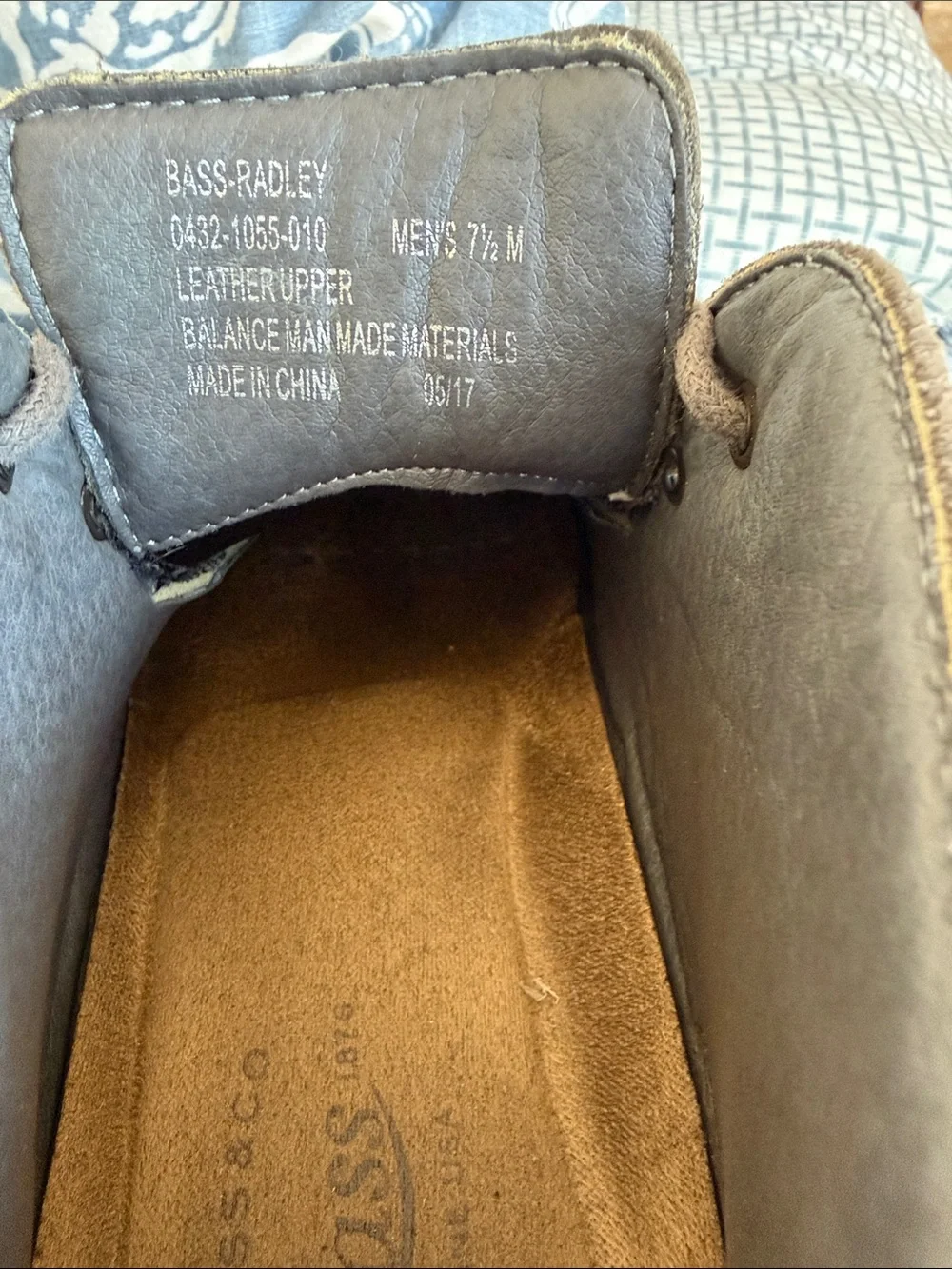 Bass & Co. gray boots
